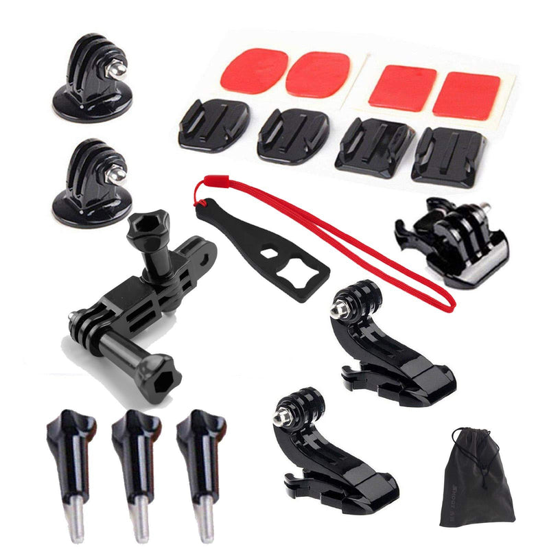 15in1 Grab Bag of Mounts Kit Adapter Accessory for Gopro HD Hero 4 3+ 3 2 SJ4000