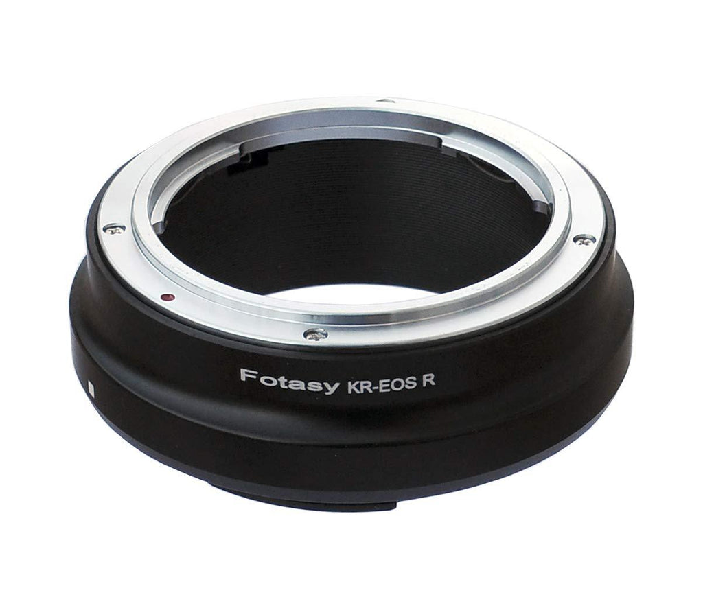 Fotasy Konica AR Lens to Canon RF Mount Metal Adapter, KR Lens EOS R Adapter Ring, Konica AR EOS RP Adapter, fits Konica AR Lense & Canon EOS R Mirrorless Camera EOS R/RP/Ra / R5 / R6 Konica AR- EOS R