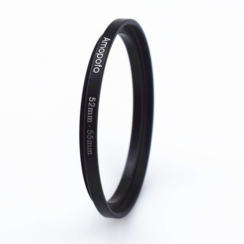 Universal 52-55mm /52mm to 55mm Step Up Ring Filter Adapter for UV,ND,CPL,Metal Step Up Ring Adapter