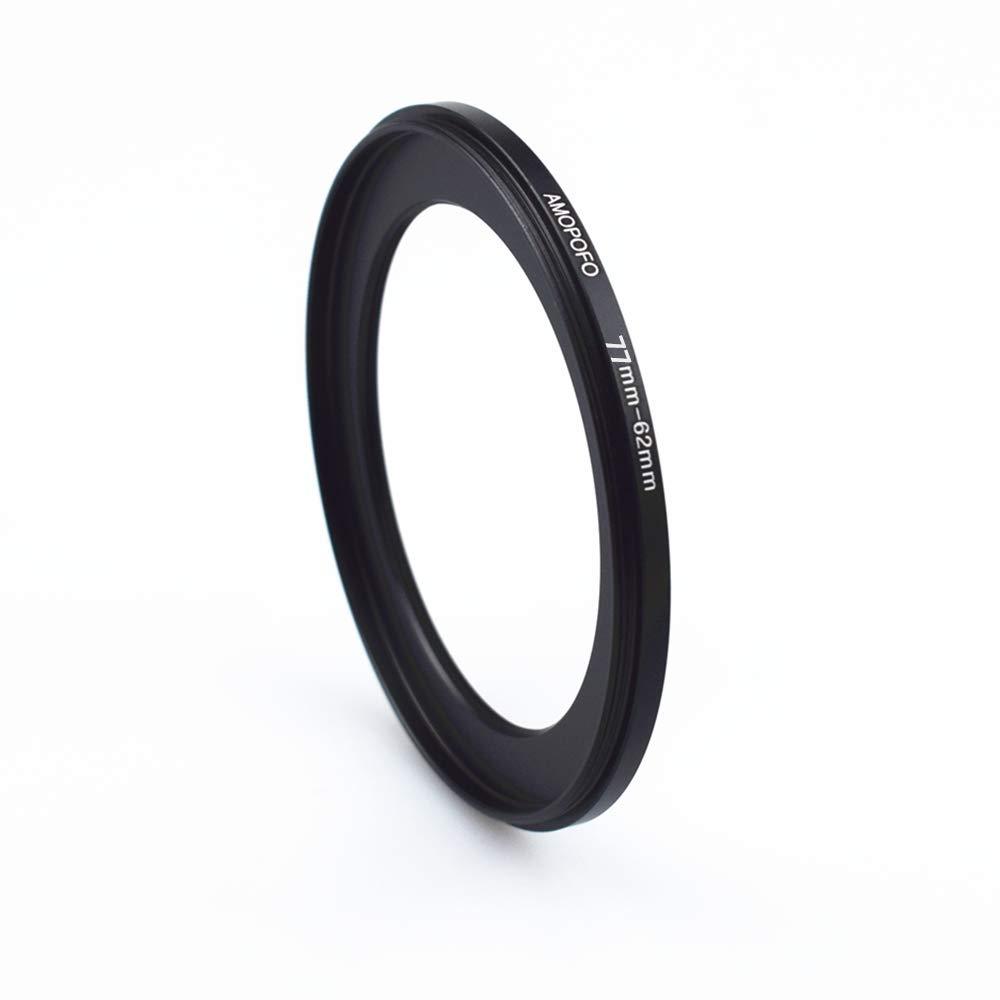 Universal 77-62mm /77mm to 62mm Step-Down Ring Filter Adapter for UV,ND,CPL,Metal Step-Down Ring Adapter