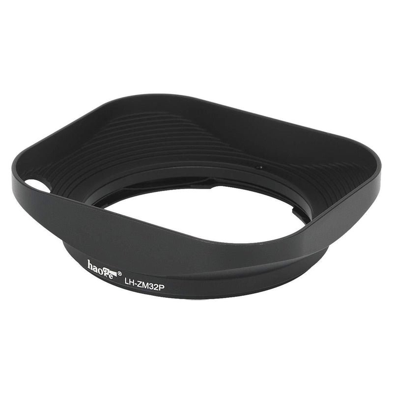 Haoge LH-ZM32P Bayonet Metal Square Lens Hood Shade Compatible with Carl Zeiss Distagon T 1.4/35 35mm f1.4 f/1.4 ZM Lens Hollow Out Designed Black Square - Black - Hollow Out Designed