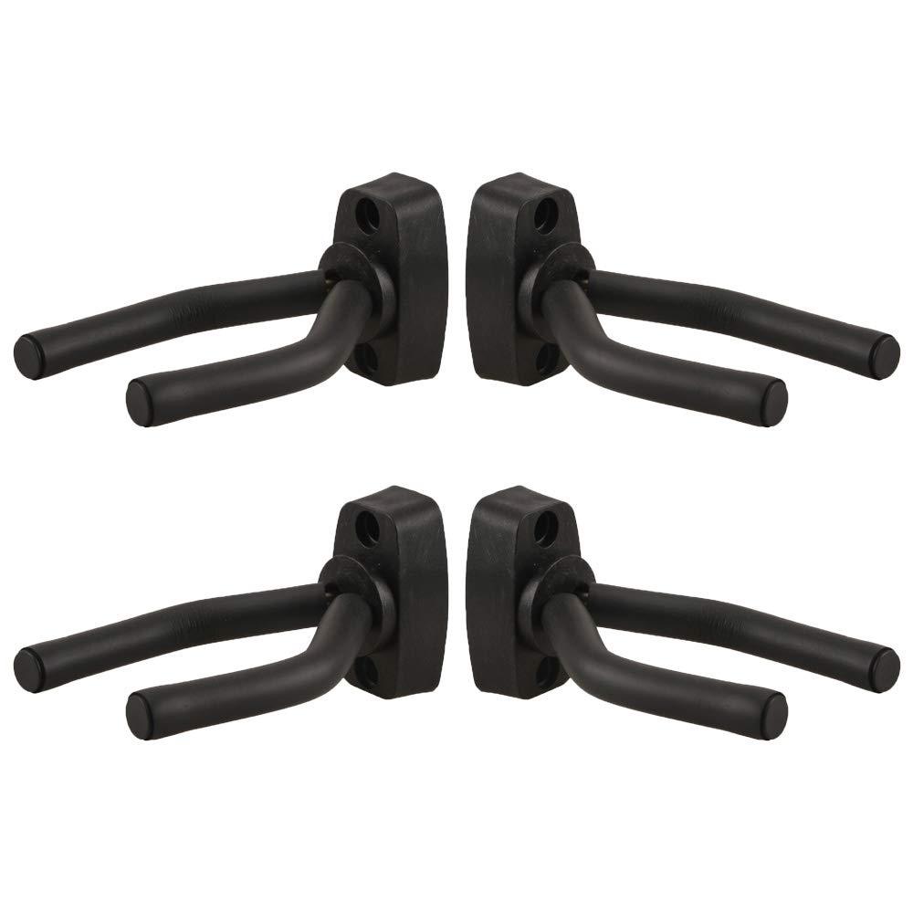 Viewm Guitar Wall Mount for Acoustic Electric Guitars Ukulele (4 Pack) 4 Pack
