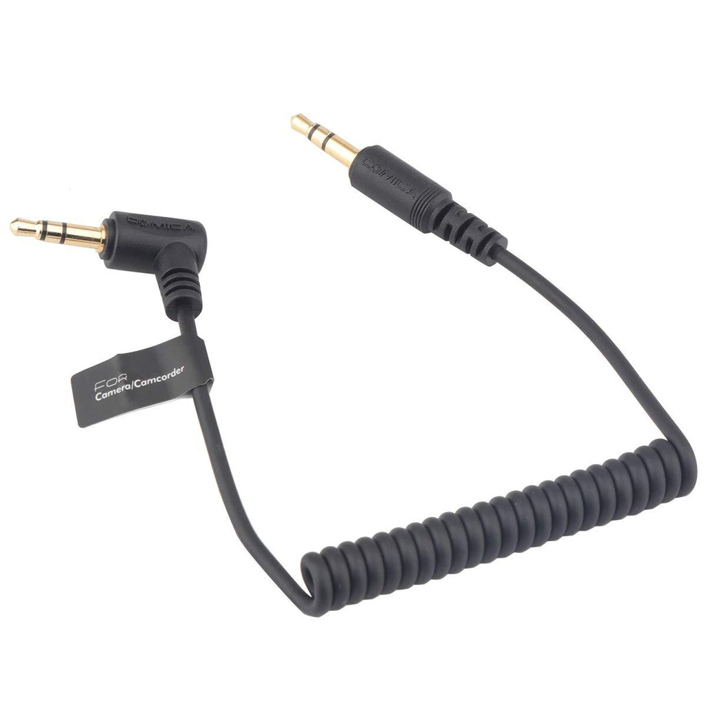AFVO 3.5mm TRS to TRS Patch Cable for Camera/Camcorder, Connects Microphones/Audio Mixers to Camera/Recorders