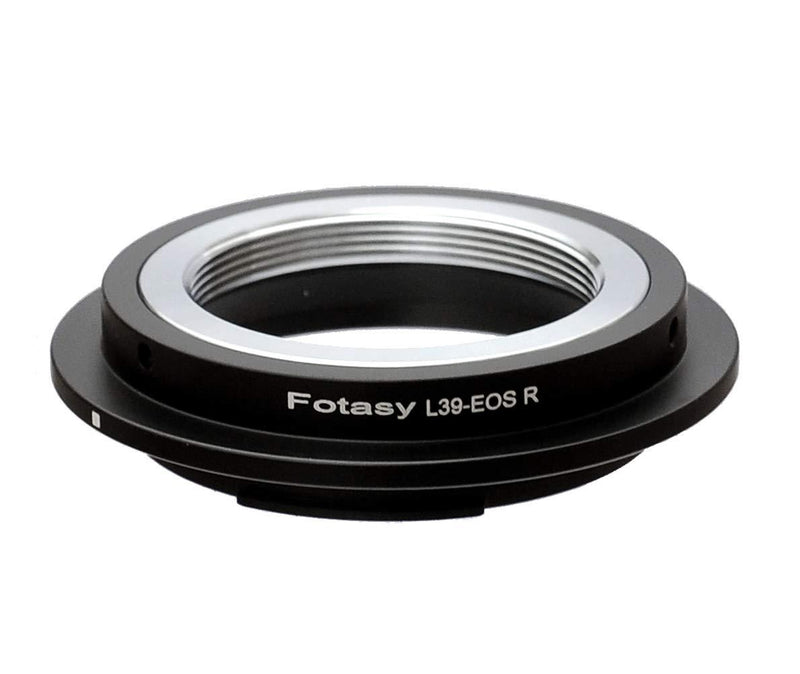 Fotasy Leica M39 Lens to Canon RF Mount Adapter, Adjustable M39 EOS R Adapter Ring, fits Leica M39 39mm LTM L39 Lense & Canon EOS R Mirrorless Camera EOS R RP Ra R5 R6 (ER39) M39 - EOS R