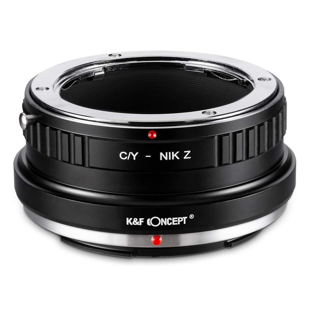 K&F Concept Lens Mount Adapter for Contax Yashica CY Mount Lens to Nikon Z6 Z7 Camera C/Y-NIK Z