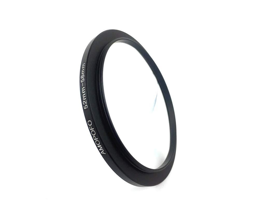 Universal 52-58mm /52mm to 58mm Step Up Ring Filter Adapter for UV,ND,CPL,Metal Step Up Ring Adapter