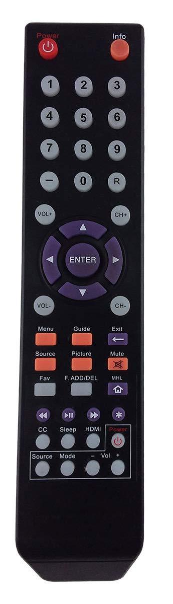 Ubay Remote Control Compatible for Sceptre TV 142020479999K E195BV-SR X505BV-FMQC X322BV-MQC X325BV-FMQC X405BV-FMQR E505BV-FMQKC X505BV-FMQR