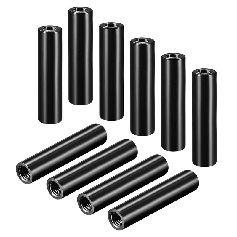 uxcell Round Aluminum Standoff Column Spacer M3x35mm,for RC Airplane,FPV Quadcopter,CNC,Black,10pcs 35mm