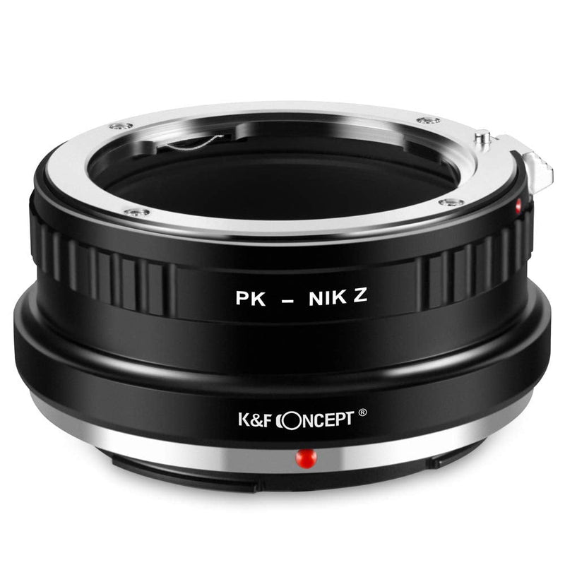 K&F Concept Lens Mount Adapter for Pentax PK Munt Lens to Nikon Z6 Z7 Camera PK-NIK Z