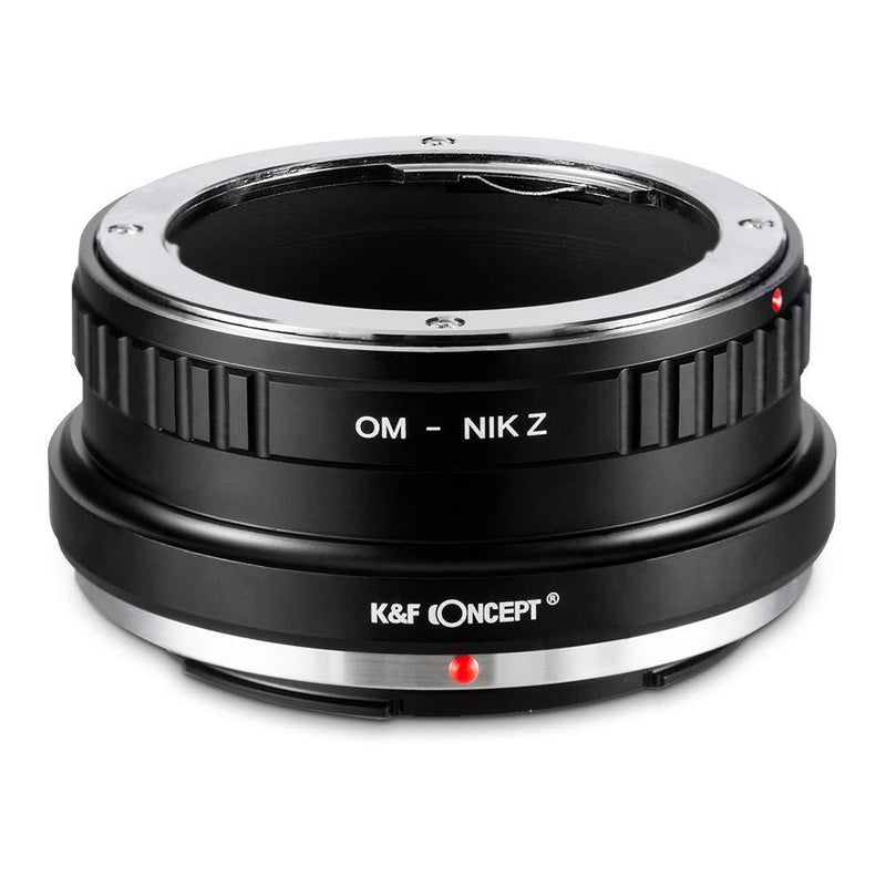 K&F Concept Lens Mount Adapter for Olympus OM Mount Lens to Nikon Z6 Z7 Camera OM-NIK Z