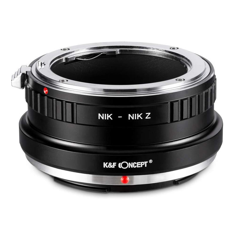 K&F Concept Lens Mount Adapter for Nikon F/AF AI AI-S Mount Lens to Nikon Z6 Z7 Camera NIK-NIK Z