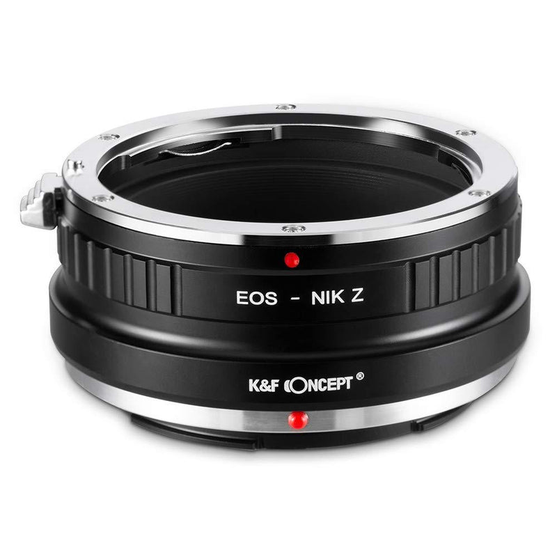 K&F Concept Lens Mount Adapter for Canon EF Mount Lens to Nikon Z6 Z7 Camera NIK Z