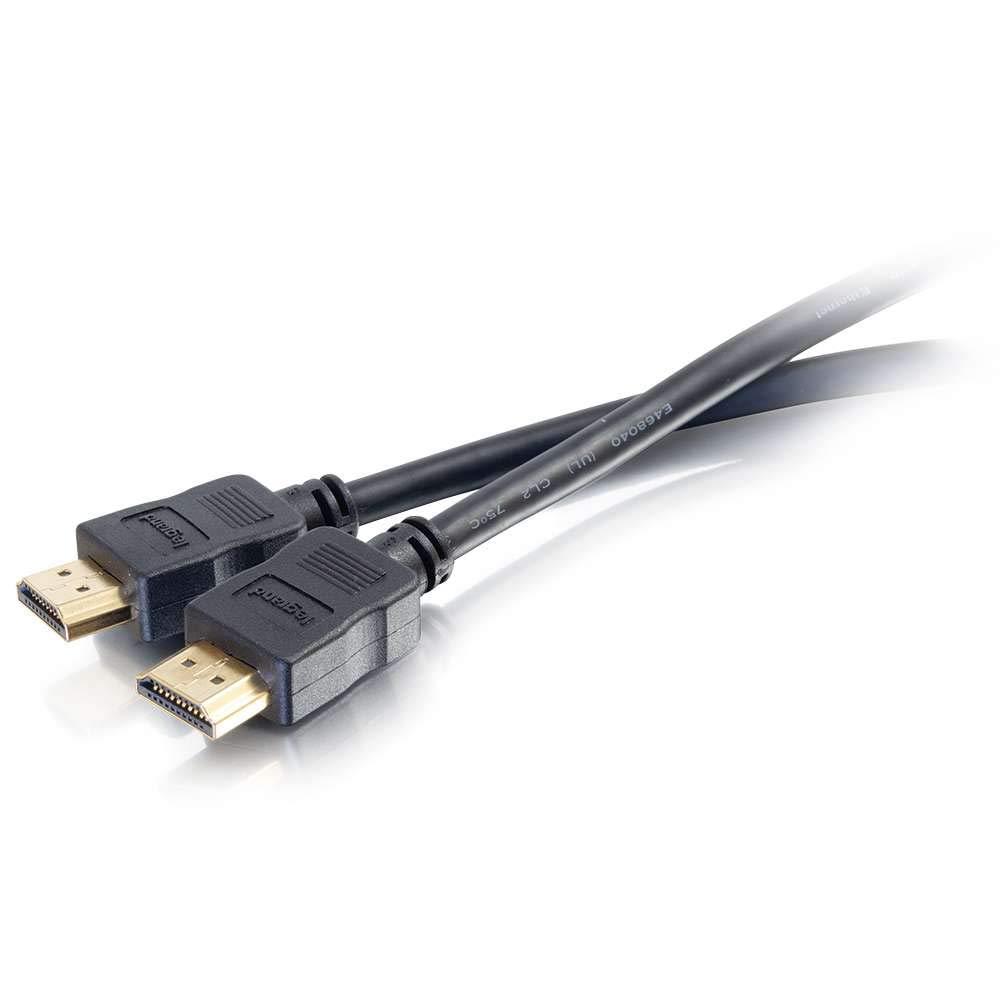 C2G HDMI Cable, 4K, High Speed & Active HDMI Cable, CL3, 60Hz, 25 Feet (7.62 Meters), Black, Cables to Go 41413