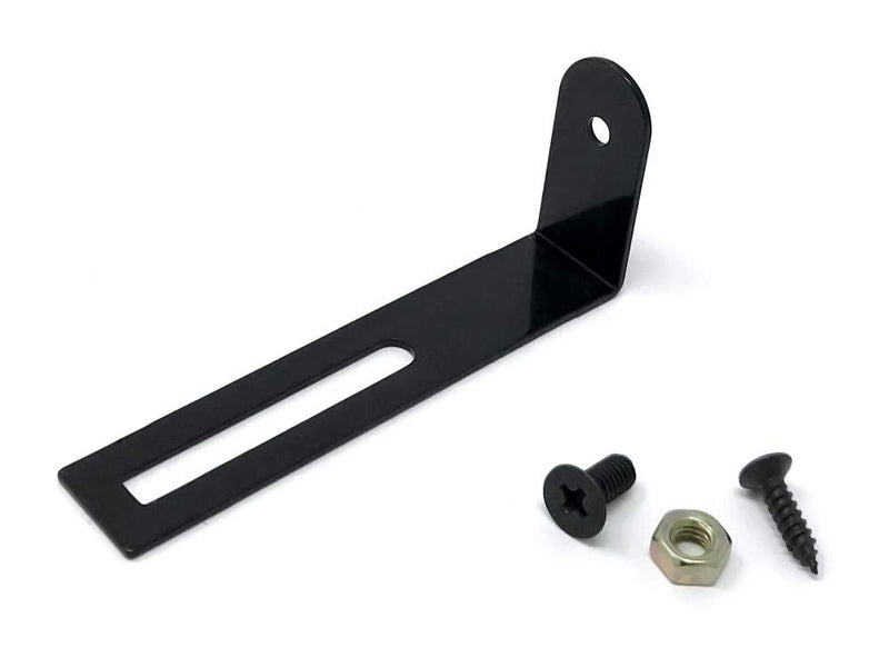 Vintage Forge Black Pickguard Mounting Bracket for Gibson Epiphone Les Paul Electric Guitar with Screws LPB10-BLK