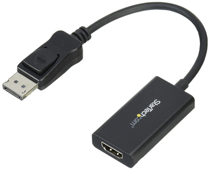 [AUSTRALIA] - StarTech.com DisplayPort to HDMI Adapter with HDR - 4K 60Hz - Black - DP to HDMI Converter (DP2HD4K60H) 