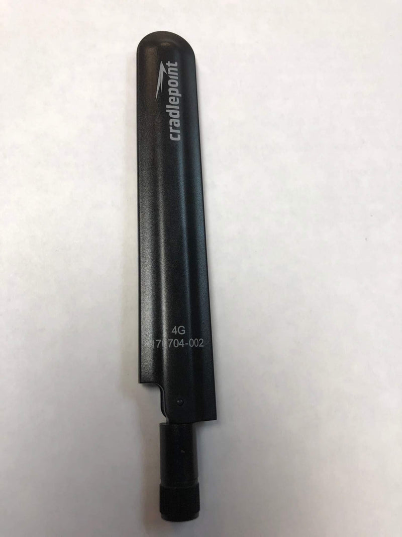 Cradlepoint Mini Black, LTE/4G/3G 4.5 inch 2/3 dBi Antenna with SMA Connector