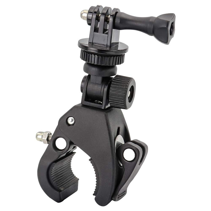 [AUSTRALIA] - Kolasels Easy-Mounted Gun/Rod/Bow Camera Clamp Mount with 1/4 Thread for GoPro Hero 9/8/7/6/5/4/3+/3/2/1 Session Action Camera, Hunting Camera Accessory Fishing Pole Clamp 