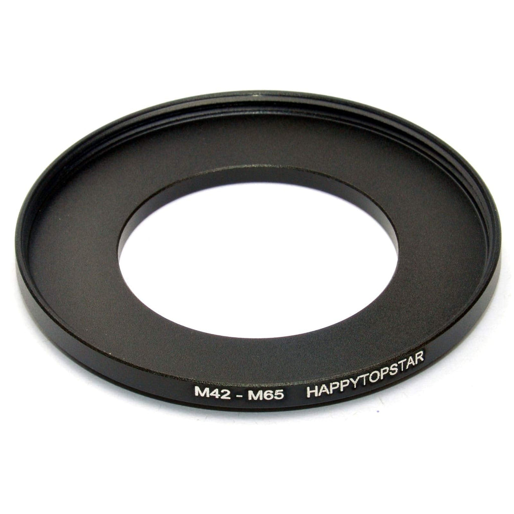 Metal M42 to M65 Male to Female 42mm to 65mm M42-M65 Step-Up Coupling Ring Adapter for Lens Filter