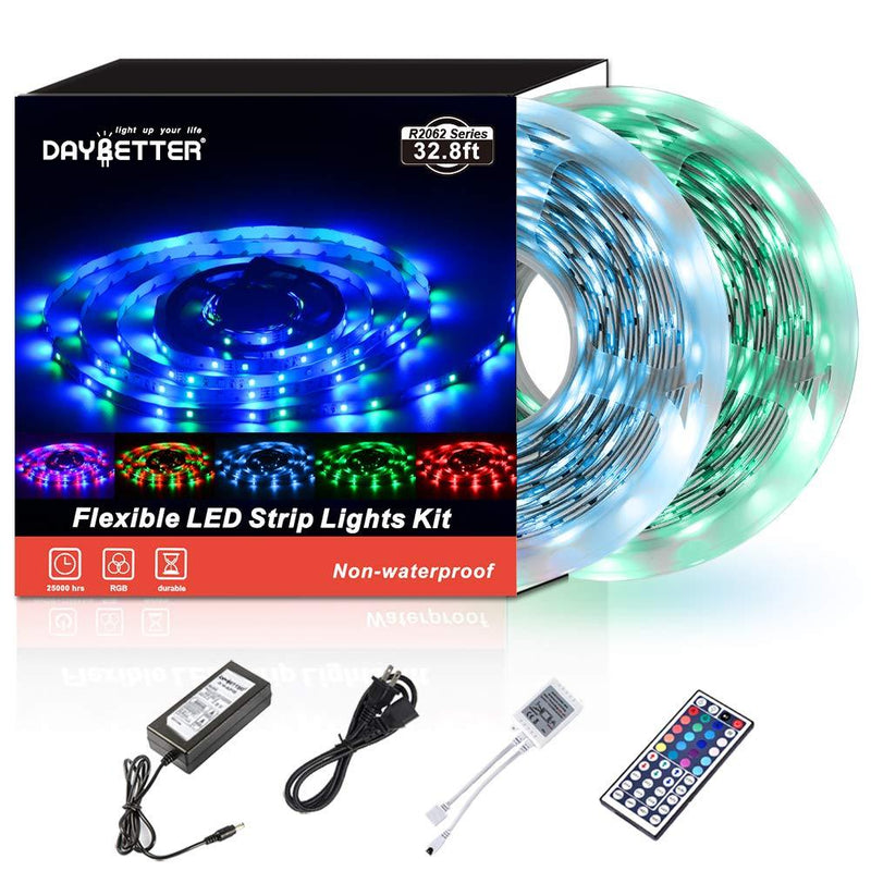 [AUSTRALIA] - Daybetter SMD 3528 Led Strip Lights with 44 Key Remote( 2 Rolls of 16.4ft ) 