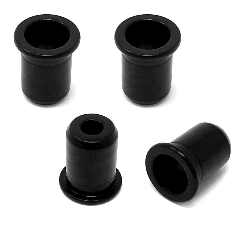 Vintage Forge Black String Through Body Ferrules for Electric Bass Guitar (Set of 4) SF180-BLK