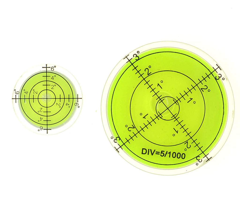 PROtastic Large & Small Spirit Level Bubbles - Easy to See, Great for Panoramic Photography