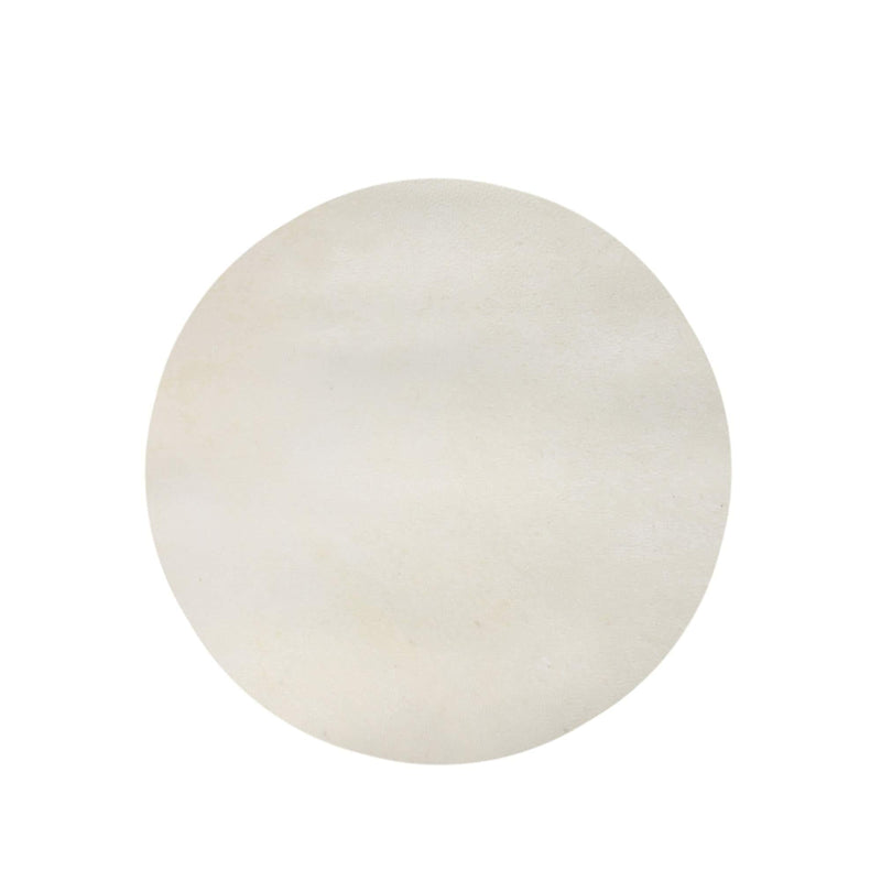 Mxfans 30x30x0.1cm Beige Drums Head Goatskin Round Fits Bongo Drums