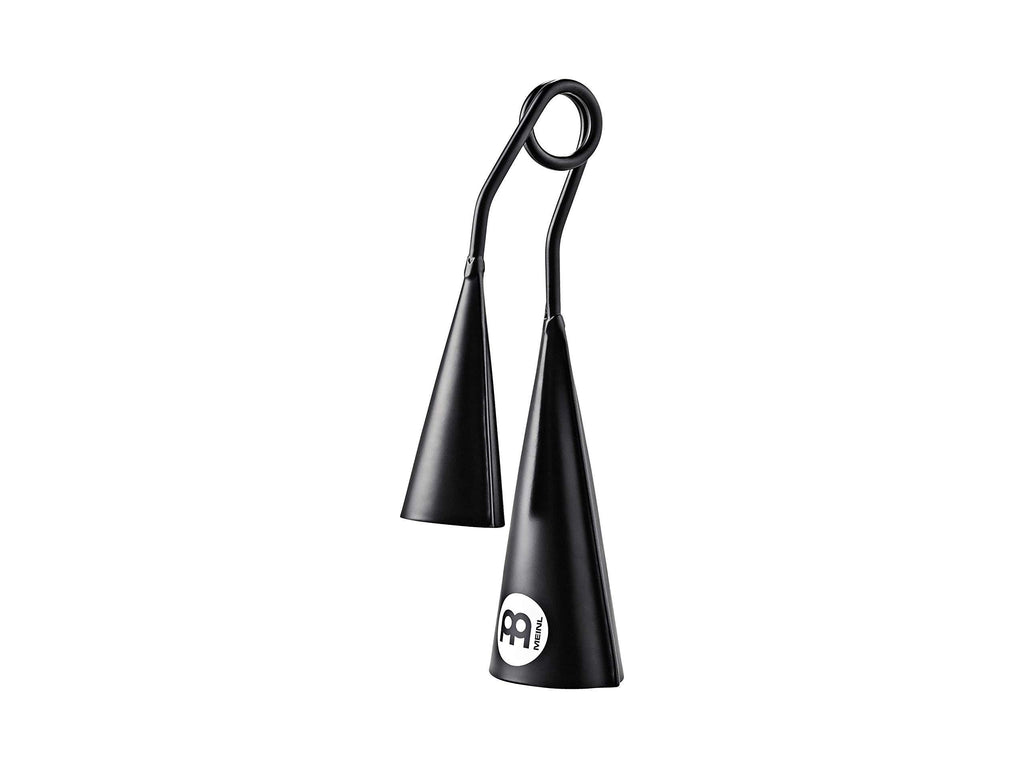 Meinl Percussion Modern Style Go Bell, Black Powder Coated Steel-NOT Made in China-Tonally Matched with Spring Handle, 2-Year Warranty (STBAG5)