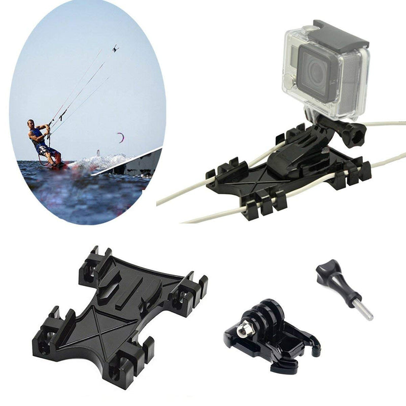 Kitesurfing Kite Line Mount,Kiteboarding Line Holder Adapter Adaptive for GoPro Camera Accessories