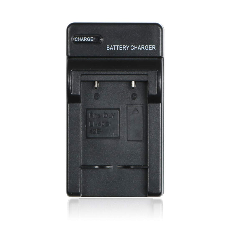LI-40B LI-42B LI-40C Camera Battery Charger for Olympus FE-240, FE-280, FE-290, FE-300, FE-320, FE-340, FE-350, FE-4010, FE-5030, µ 1040, µ780, µ 790 SW, µ770 SW, u795 SW, u820 More Digital Cameras