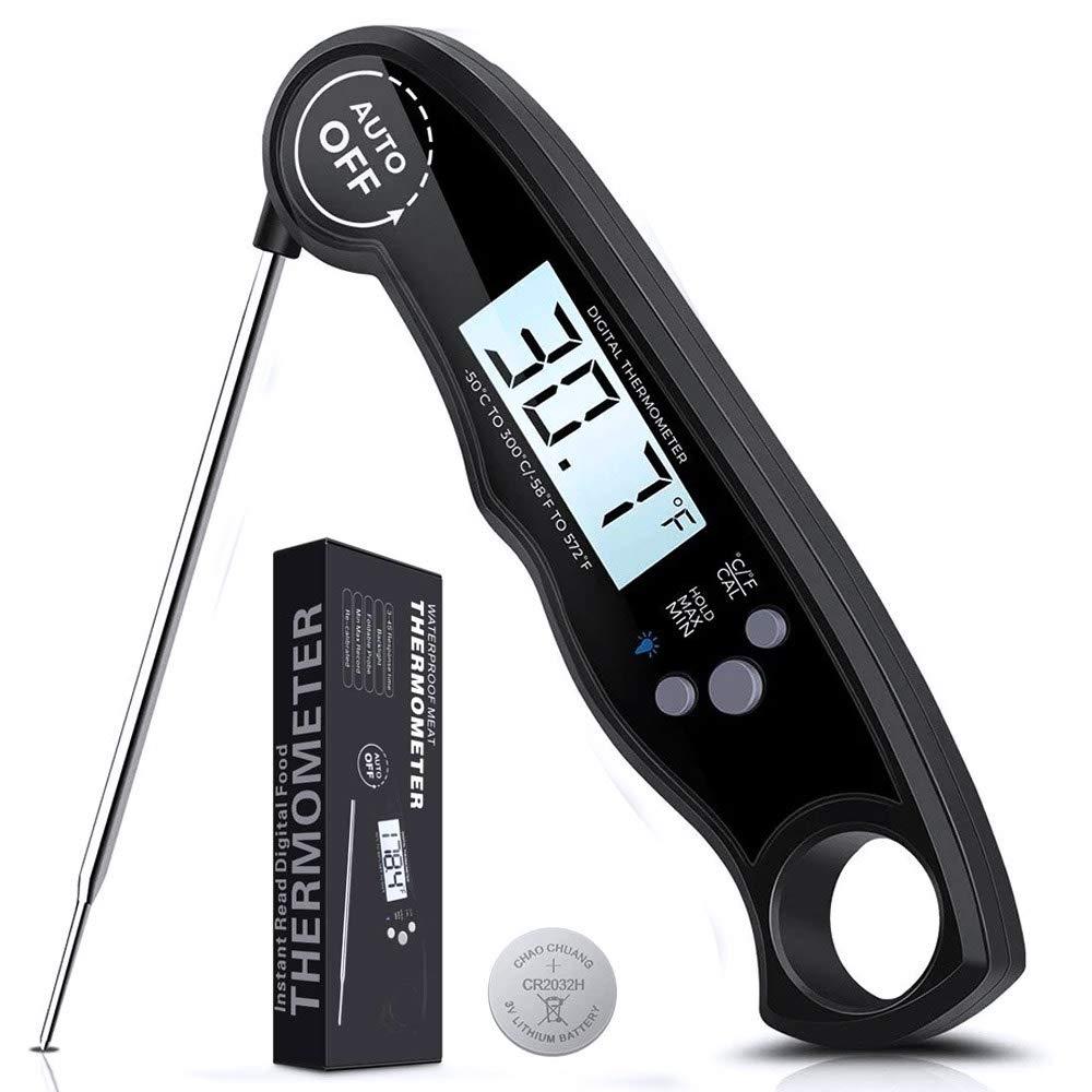 FoodOMeter Digital Meat-Thermometer for Meat Upgraded Instant-Read Meat Thermometer for Kitchen Food BBQ Candy Grill Cooking