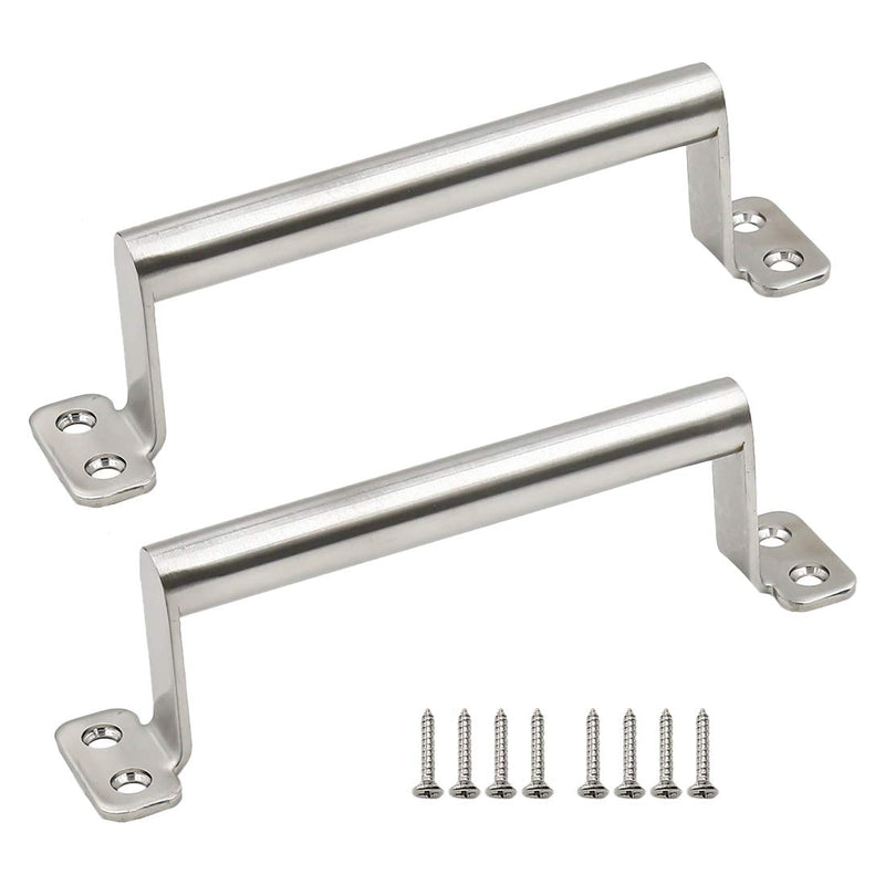 Rannb Door Pull Handle for Barn, Closet, Bathroom, Drawer, Kitchen - Pack of 2 Small