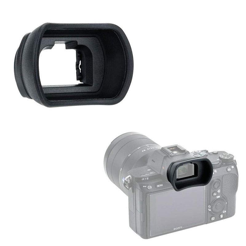 Kiwifotos Soft Long FDA-EP18 Viewfinder Eyecup Eyepiece for Sony A7 A7II A7III A7R A7RII A7RIII A7RIV A7S A7SII A9 Camera for Sony A7 III A7 II A7 A7R IV A7R III A7R II A7R A7S II A7S A9 Camera Sony FDA-EP18 Replacement