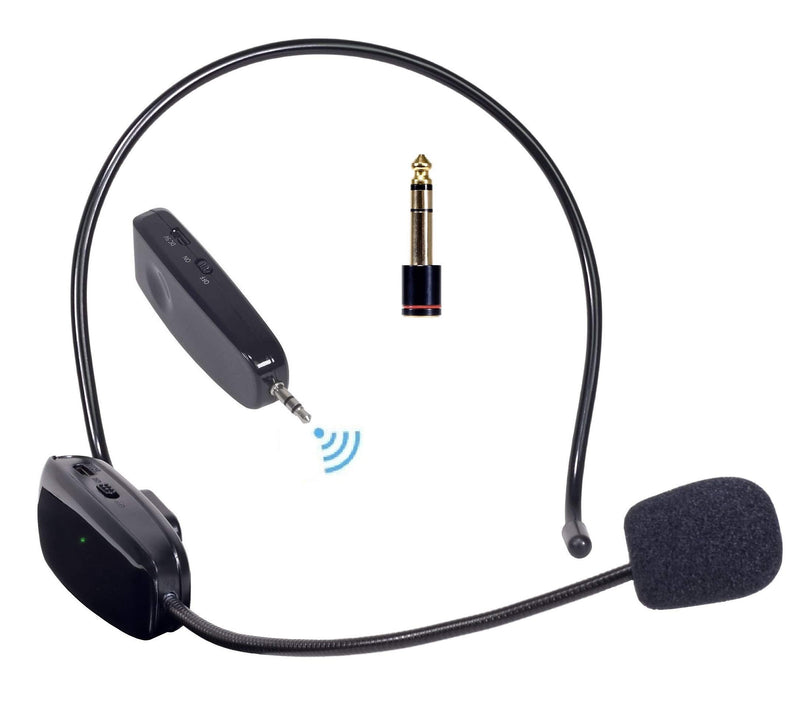 [AUSTRALIA] - Hisonic HS100A 2.4G 40-Channel Auto-pairing Wireless Headset Microphone 