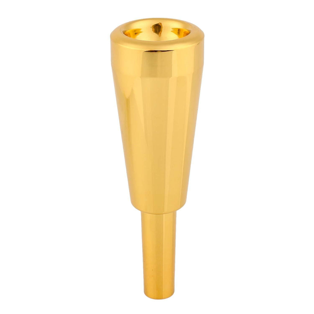 Trumpet Mouthpiece Replacement 7C Size Gold Electrophoresis BrassTrumpet Mouthpiece