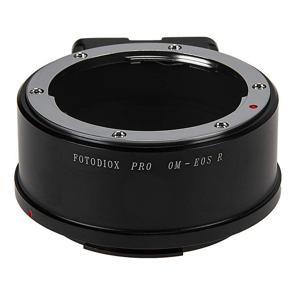 Fotodiox Pro Lens Mount Adapter Compatible with Olympus Zuiko (OM) 35mm SLR Lenses to Canon RF (EOS-R) Mount Mirrorless Camera Bodies Olympus OM 35mm