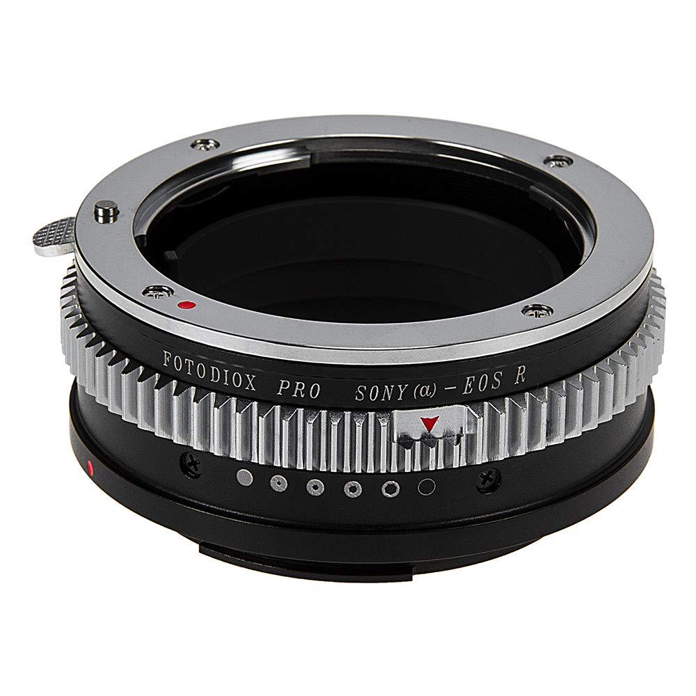 Fotodiox Pro Lens Mount Adapter Compatible with Sony Alpha A-Mount (and Minolta AF) DSLR Lenses to Canon RF (EOS-R) Mount Mirrorless Camera Bodies Sony A-Mount/MAF