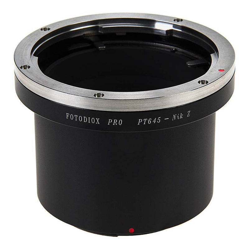 Fotodiox Pro Lens Mount Adapter Compatible with Pentax 645 (P645) Mount SLR Lenses to Nikon Z-Mount Mirrorless Camera Bodies Pentax 645 MF