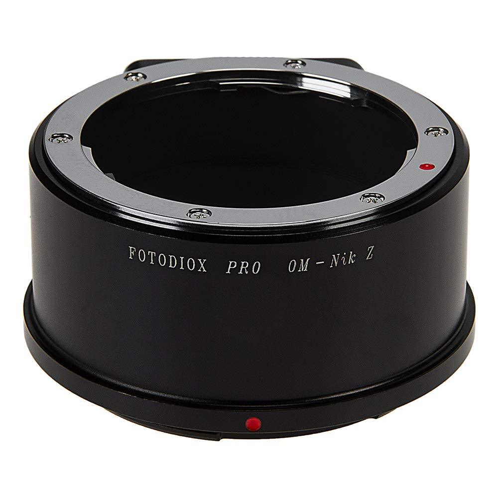 Fotodiox Pro Lens Mount Adapter Compatible with Olympus Zuiko (OM) 35mm SLR Lenses to Nikon Z-Mount Mirrorless Camera Bodies Olympus OM 35mm