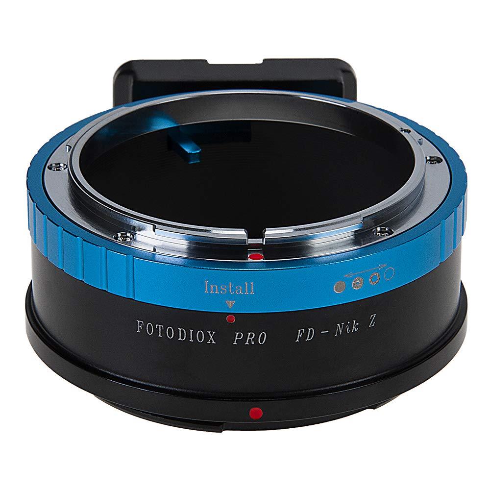 Fotodiox Pro Lens Mount Adapter Compatible with Canon FD & FL 35mm SLR Lenses to Nikon Z-Mount Mirrorless Camera Bodies Canon FD/FL