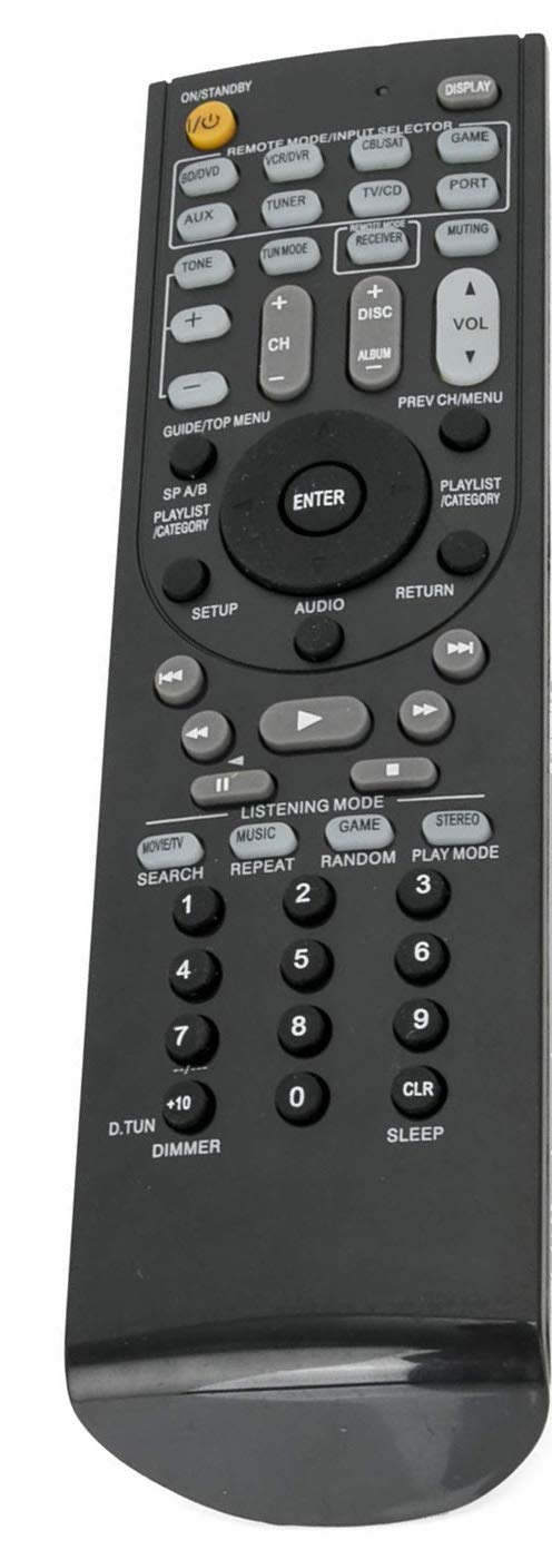 RC-762M Remote Replaced for ONKYO AVX-280 AVX-290 HT-R280 HT-R290 HTR380 HT-R390 HT-RC230 HT-S3300 HT-S3400 SKF-380L SKF-380R SKR-380L SKR-380R SKW-380 TX-SR308 HT-R280 HTP-380 ONKYO AV Receiver