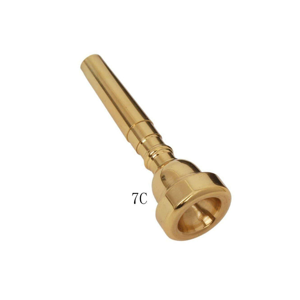 Vencetmat Copper Alloy Meterial Trumpet Mouthpiece for Bach Golden 7C