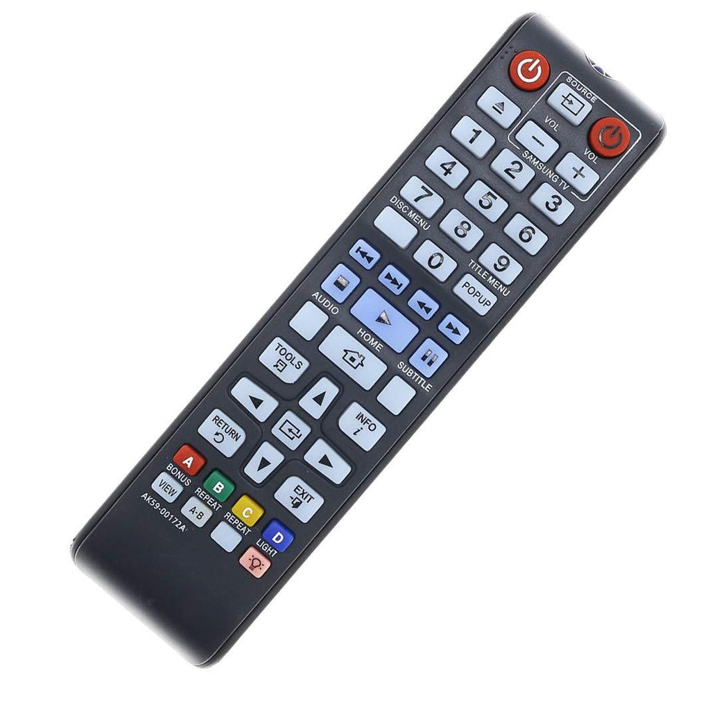 New AK59-00172A Blu-ray Remote Control Replaced for Samsung Bluray Player (AK5900172A) BD-F5700 BDHM57CZA BD-H6500 BD-H6500/ZA