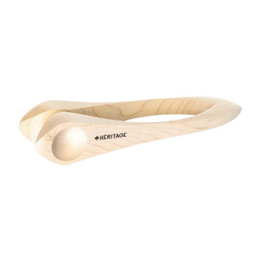 Heritage Musical Spoons Giboulée Small Canadian Maplewood Handmade Natural Wood Sound Folk Percussion Instrument - Natural