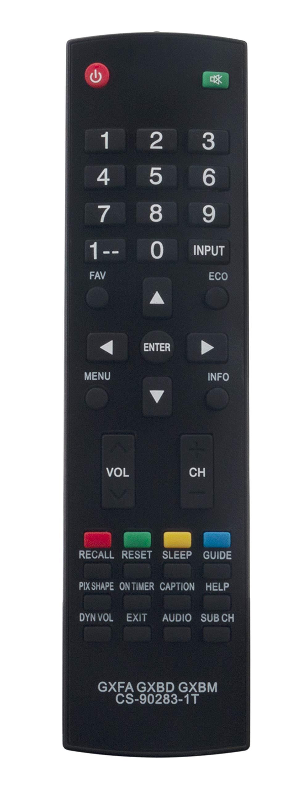 New GXFA GXBD GXBM CS-90283-1T Replaced Remote fit for Sanyo TV GXCC GXAB GXBC GXBG GXBJ GXBE GXAB MC42NS00 DP19648 DP26649 DP19649 DP32642 DP46812 DP32242 DP55441 DP46142 DP40142 DP42142 DP32640