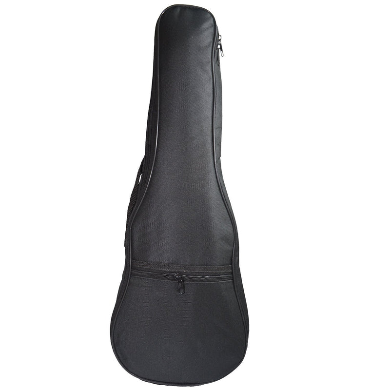 Majowir Concert Ukulele Case Black Ukulele Padding Bag for 24 Inch Ukulele