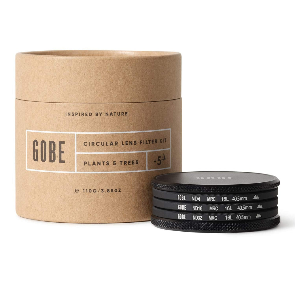 Gobe ND Filter Kit 40.5mm MRC 16-Layer: ND4, ND16, ND32