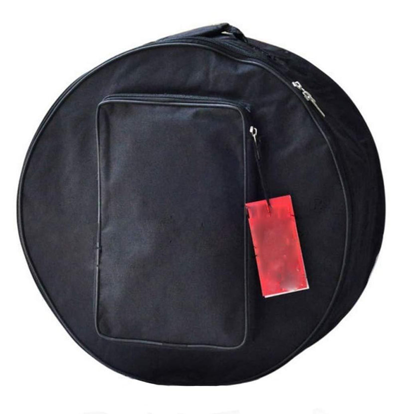 Tambourine Bag/Snare Drum Bag/Drum Bag with Shoulder Strap/Tambourine Storage Case/Percussion Instruments Accessories (black) black