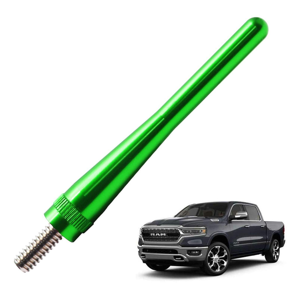 JAPower Replacement Antenna Compatible with Dodge RAM Trucks 2009-2019 | 3.2 inches-Green Green