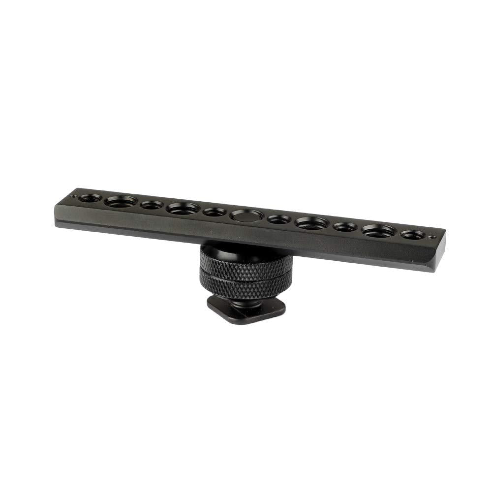 CAMVATE Standard NATO Safety Rail 105mm & Shoe Mount & 3/8"-16 Female Thumbscrew