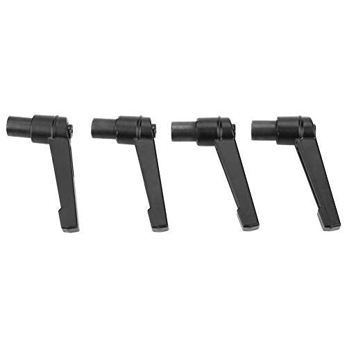 4 pcs Lever Handle M12, Machine Cam Lever Adjustable Clamping Knob Stainless Steel Female Thread Nuts M4/5/6/8/10/12 (M12-95mm)